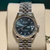 Foto Rolex Datejust 31 mm mint green dial new 2026 FULL SET