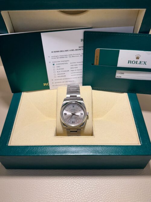 Rolex Oyster Perpetual Air-King 34mm like new rolex air-king FULL SET 2014 LIKE NEW