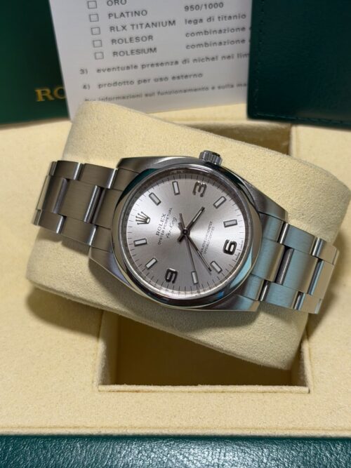 Rolex Oyster Perpetual Air-King 34mm like new rolex air-king FULL SET 2014 LIKE NEW