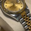 Rolex Datejust 36 16233 - Champagne Diamond Dial factory - 1994