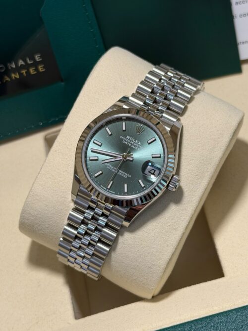 Foto 8 Rolex Datejust 31 mm mint green dial new 2026 FULL SET